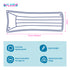 Inflatable Water Lounger Mat - Pink